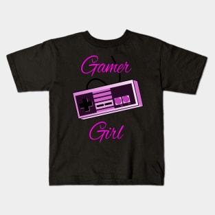 Cute Gamer Girl shirt gift for girls and women Kids T-Shirt